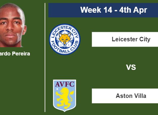 FANTASY PREMIER LEAGUE. Ricardo Pereira statistics before facing Aston Villa on Tuesday 4th of April for the 14th week.