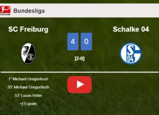 SC Freiburg liquidates Schalke 04 4-0 after playing a great match. HIGHLIGHTS
