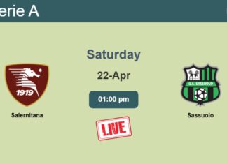 How to watch Salernitana vs. Sassuolo on live stream and at what time