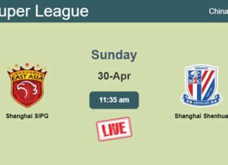 How to watch Shanghai SIPG vs. Shanghai Shenhua on live stream and at what time