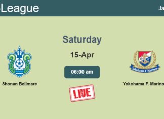 How to watch Shonan Bellmare vs. Yokohama F. Marinos on live stream and at what time