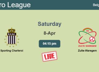 How to watch Sporting Charleroi vs. Zulte-Waregem on live stream and at what time