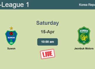 How to watch Suwon vs. Jeonbuk Motors on live stream and at what time