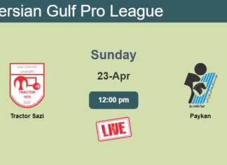 How to watch Tractor Sazi vs. Paykan on live stream and at what time