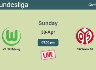 How to watch VfL Wolfsburg vs. FSV Mainz 05 on live stream and at what time