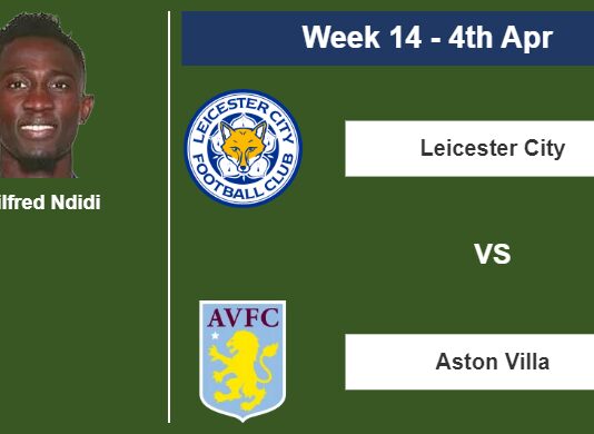 FANTASY PREMIER LEAGUE. Wilfred Ndidi statistics before facing Aston Villa on Tuesday 4th of April for the 14th week.