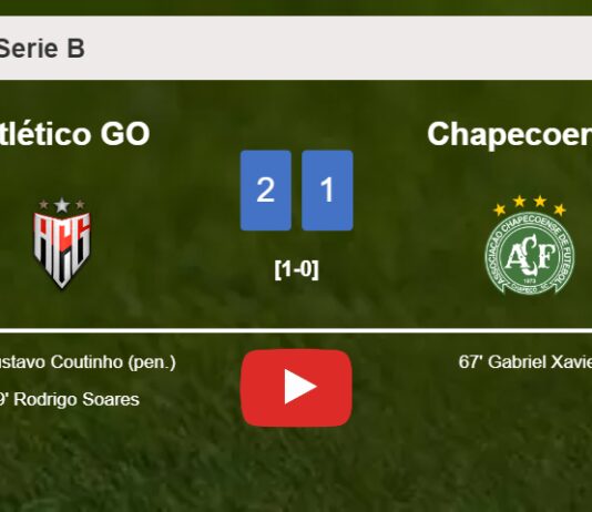 Atlético GO steals a 2-1 win against Chapecoense. HIGHLIGHTS