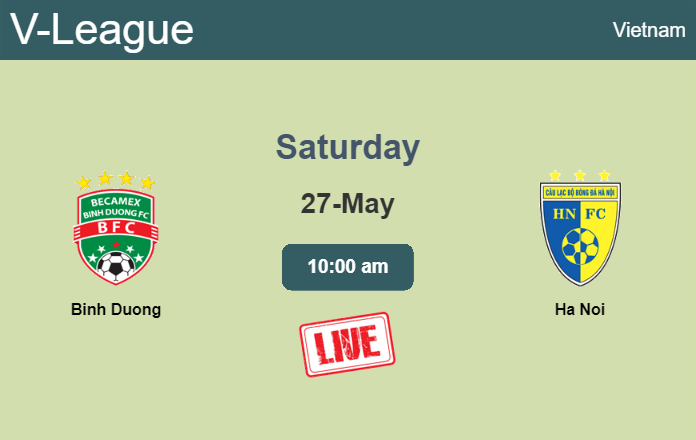 How to watch Binh Duong vs. Ha Noi on live stream and at what time