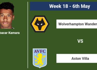 FANTASY PREMIER LEAGUE. Boubacar Kamara statistics before clashing vs Wolverhampton Wanderers on Saturday 6th of May for the 18th week.