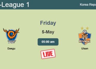 How to watch Daegu vs. Ulsan on live stream and at what time