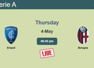 How to watch Empoli vs. Bologna on live stream and at what time