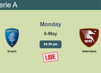 How to watch Empoli vs. Salernitana on live stream and at what time