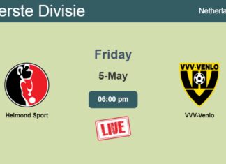 How to watch Helmond Sport vs. VVV-Venlo on live stream and at what time