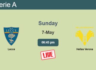 How to watch Lecce vs. Hellas Verona on live stream and at what time
