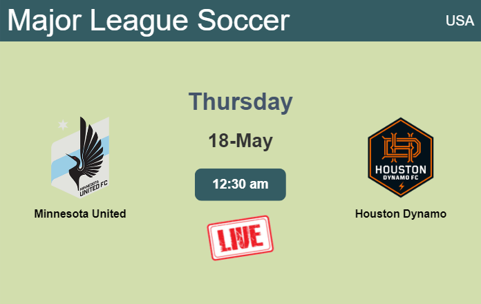 How to watch Minnesota United vs. Houston Dynamo on live stream and at what time