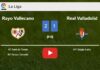 Rayo Vallecano tops Real Valladolid 2-1. HIGHLIGHTS