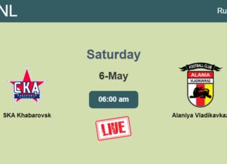 How to watch SKA Khabarovsk vs. Alaniya Vladikavkaz on live stream and at what time