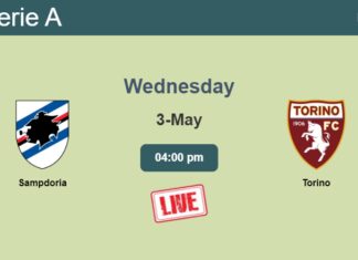 How to watch Sampdoria vs. Torino on live stream and at what time