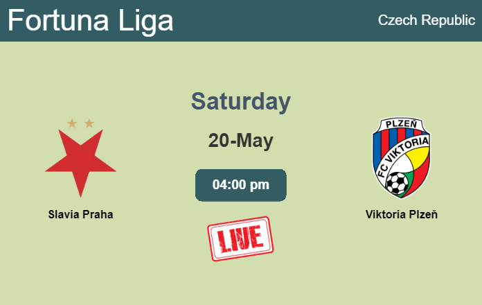 How to watch Slavia Praha vs. Viktoria Plzeň on live stream and at what time