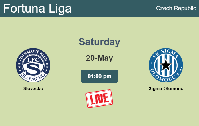 How to watch Slovácko vs. Sigma Olomouc on live stream and at what time
