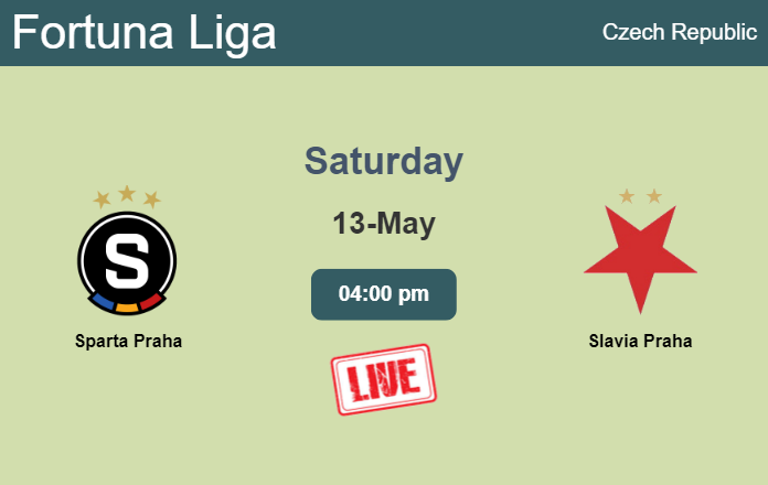How to watch Sparta Praha vs. Slavia Praha on live stream and at what time