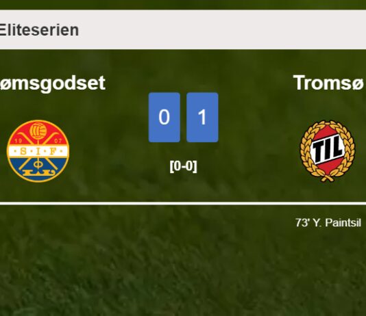 Tromsø defeats Strømsgodset 1-0 with a goal scored by Y. Paintsil