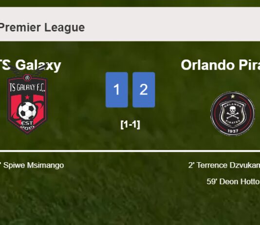 Orlando Pirates tops TS Galaxy 2-1