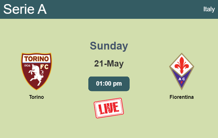 How to watch Torino vs. Fiorentina on live stream and at what time