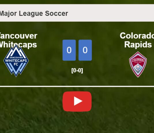 Vancouver Whitecaps draws 0-0 with Colorado Rapids with D. Rubio missing a penalt. HIGHLIGHTS