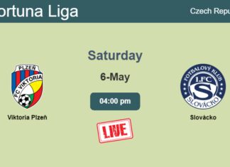 How to watch Viktoria Plzeň vs. Slovácko on live stream and at what time