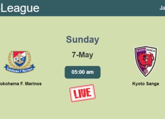 How to watch Yokohama F. Marinos vs. Kyoto Sanga on live stream and at what time