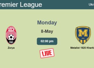 How to watch Zorya vs. Metalist 1925 Kharkiv on live stream and at what time