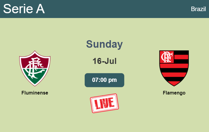 How to watch Fluminense vs. Flamengo on live stream and at what time