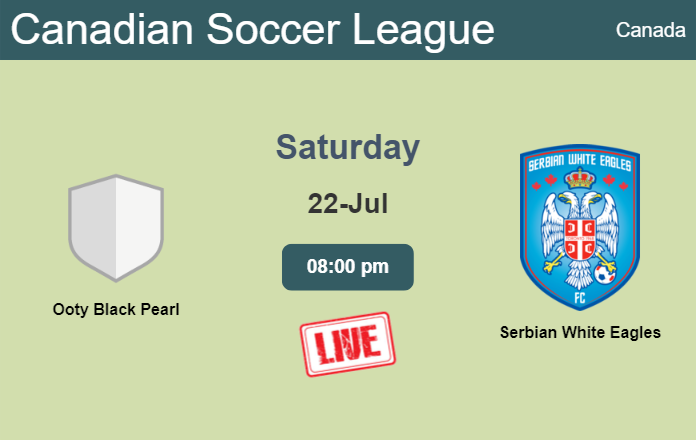 How to watch Ooty Black Pearl vs. Serbian White Eagles on live stream and at what time