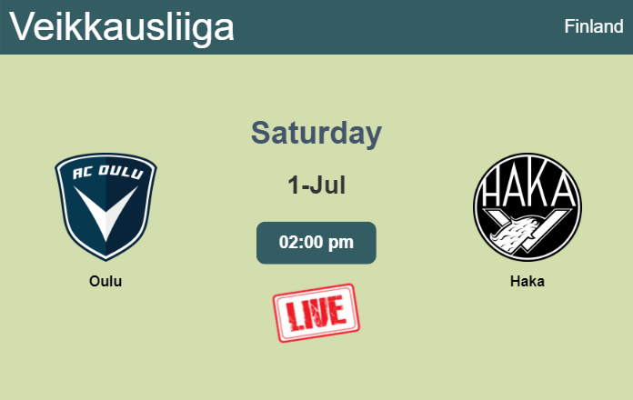 How to watch Oulu vs. Haka on live stream and at what time