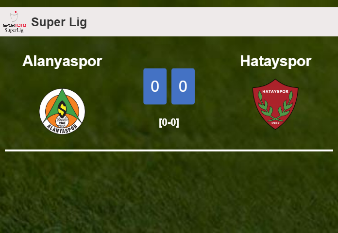 Alanyaspor draws 0-0 with Hatayspor on Sunday