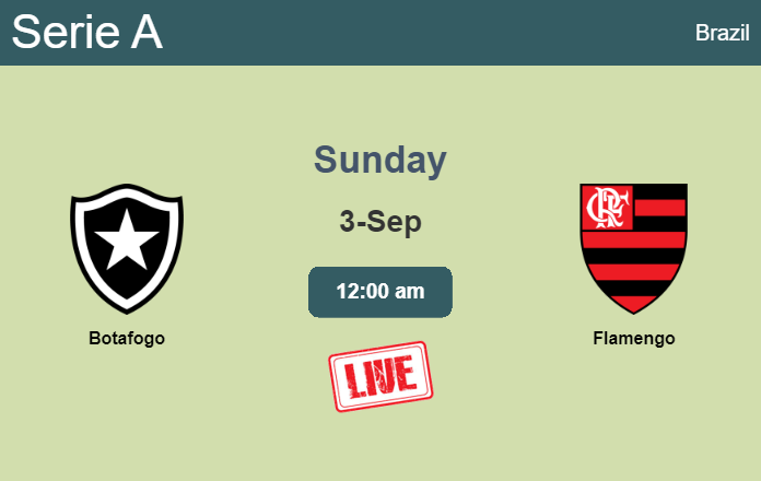 How to watch Botafogo vs. Flamengo on live stream and at what time