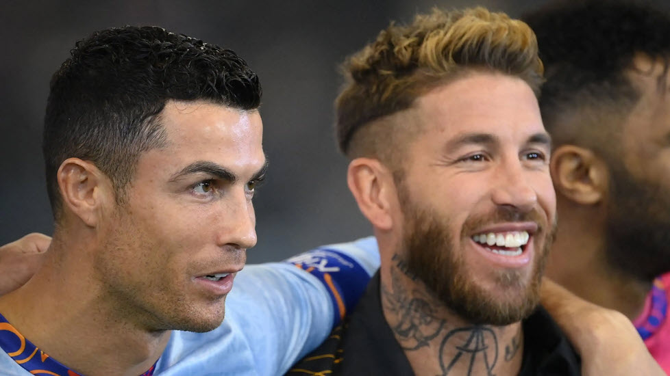 Cristiano Ronaldo And Sergio Ramos.
