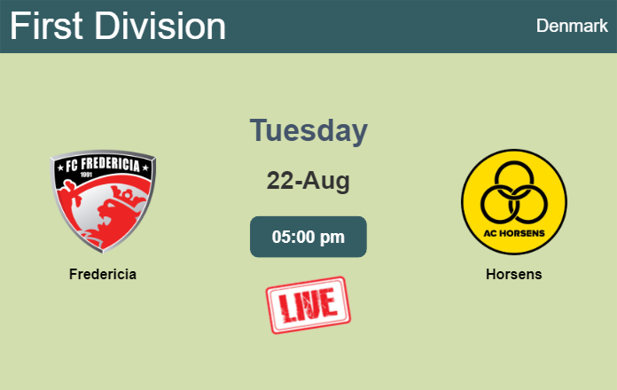 How to watch Fredericia vs. Horsens on live stream and at what time