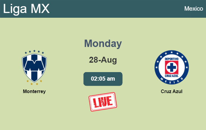 How to watch Monterrey vs. Cruz Azul on live stream and at what time