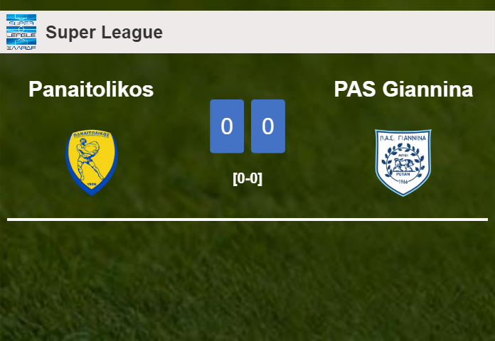 Panaitolikos draws 0-0 with PAS Giannina on Friday