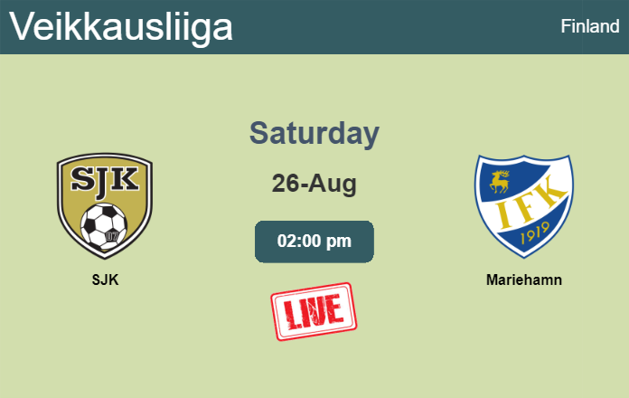How to watch SJK vs. Mariehamn on live stream and at what time