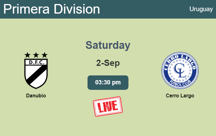 How to watch Danubio vs. Cerro Largo on live stream and at what time