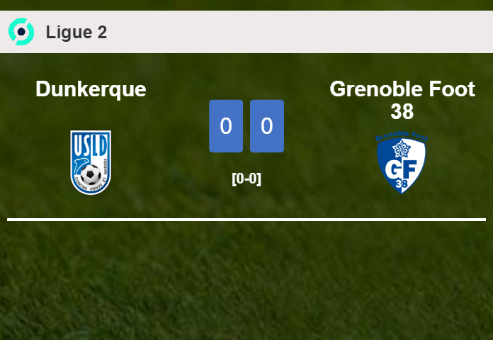 Dunkerque draws 0-0 with Grenoble Foot 38 on Saturday