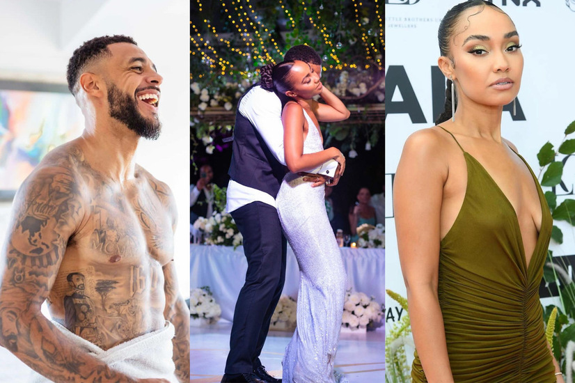 Former Watford Striker Andre Gray And Little Mix Member Leigh Anne Pinnock Celebrate Their Wedding In July