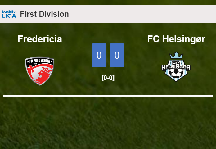 Fredericia draws 0-0 with FC Helsingør on Sunday