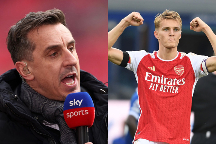 Gary Neville Has Identified An Arsenal Player Who Pep Guardiola Would Want To Have At Manchester City