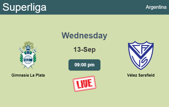 How to watch Gimnasia La Plata vs. Vélez Sarsfield on live stream and at what time