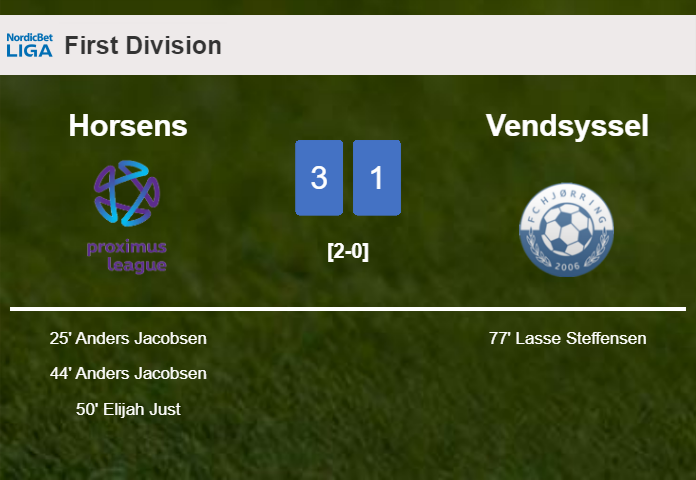 Horsens tops Vendsyssel 3-1