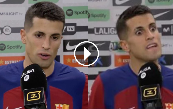 Joao Cancelo Looks 'possessed' In His Interview after defeating Celta Vigo